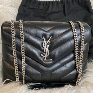 Black YSL Loulou (Small)